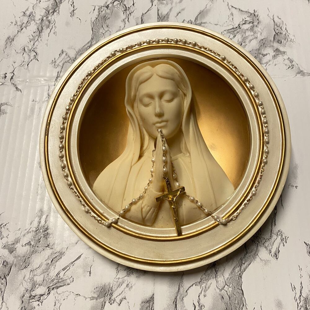 Bradford Exchange Mother of Hope - Mary Queen of Heaven 1998 Blessed Mother 7.5"